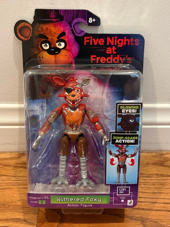 Jazwares Other - 2026 FNAF WITHERED FOXY Glowing Eyes Figure Jazwares Five Nights At Freddy’s NEW